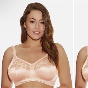 Elomi Cate Soft Cup Wire-free Bra - Latte